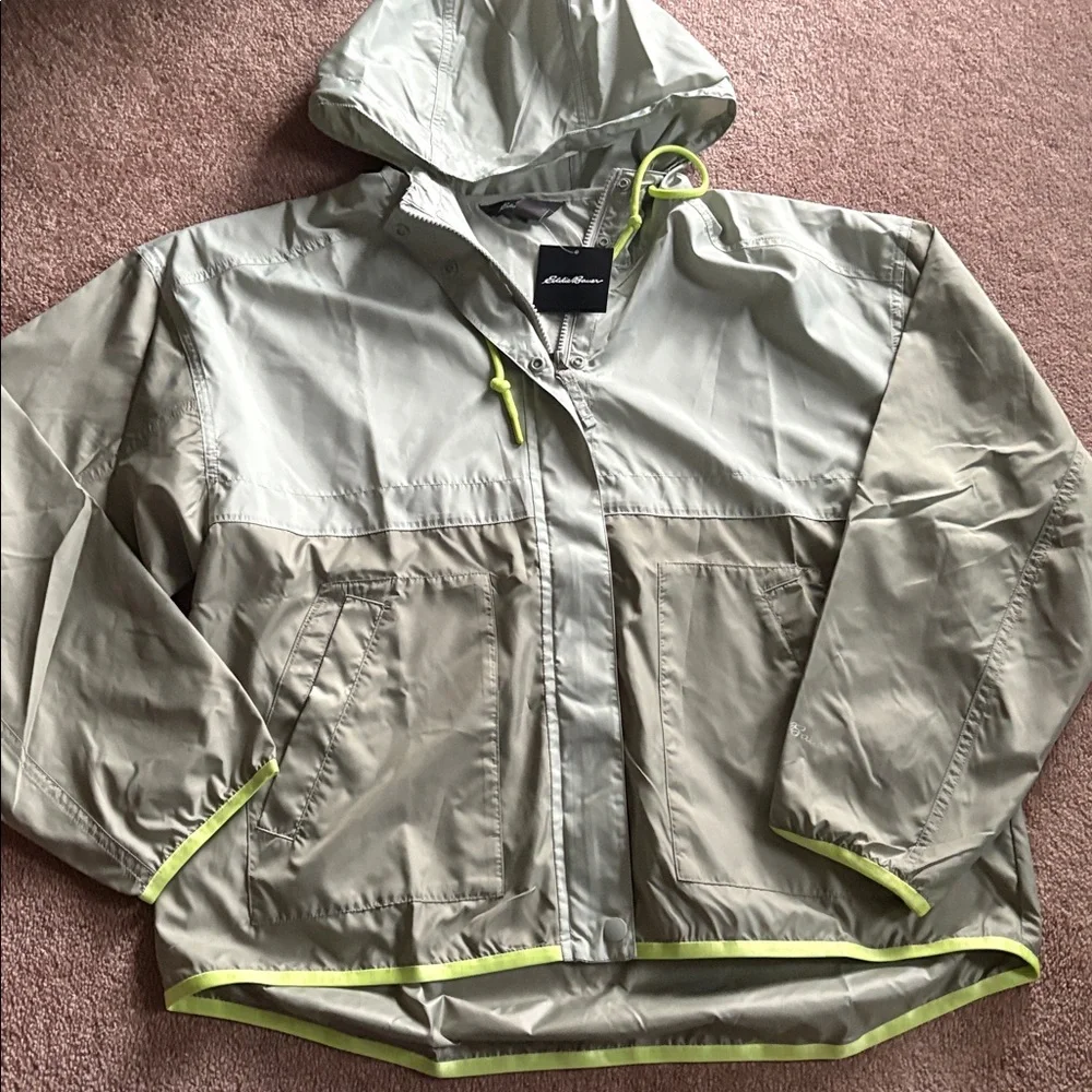 Eddie Bauer Momentum Wind Hoodie Jacket medium NWT - Picture 3 of 4
